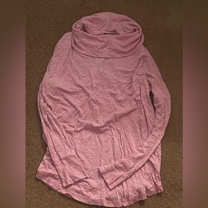 Cowl/turtle neck soft shirt